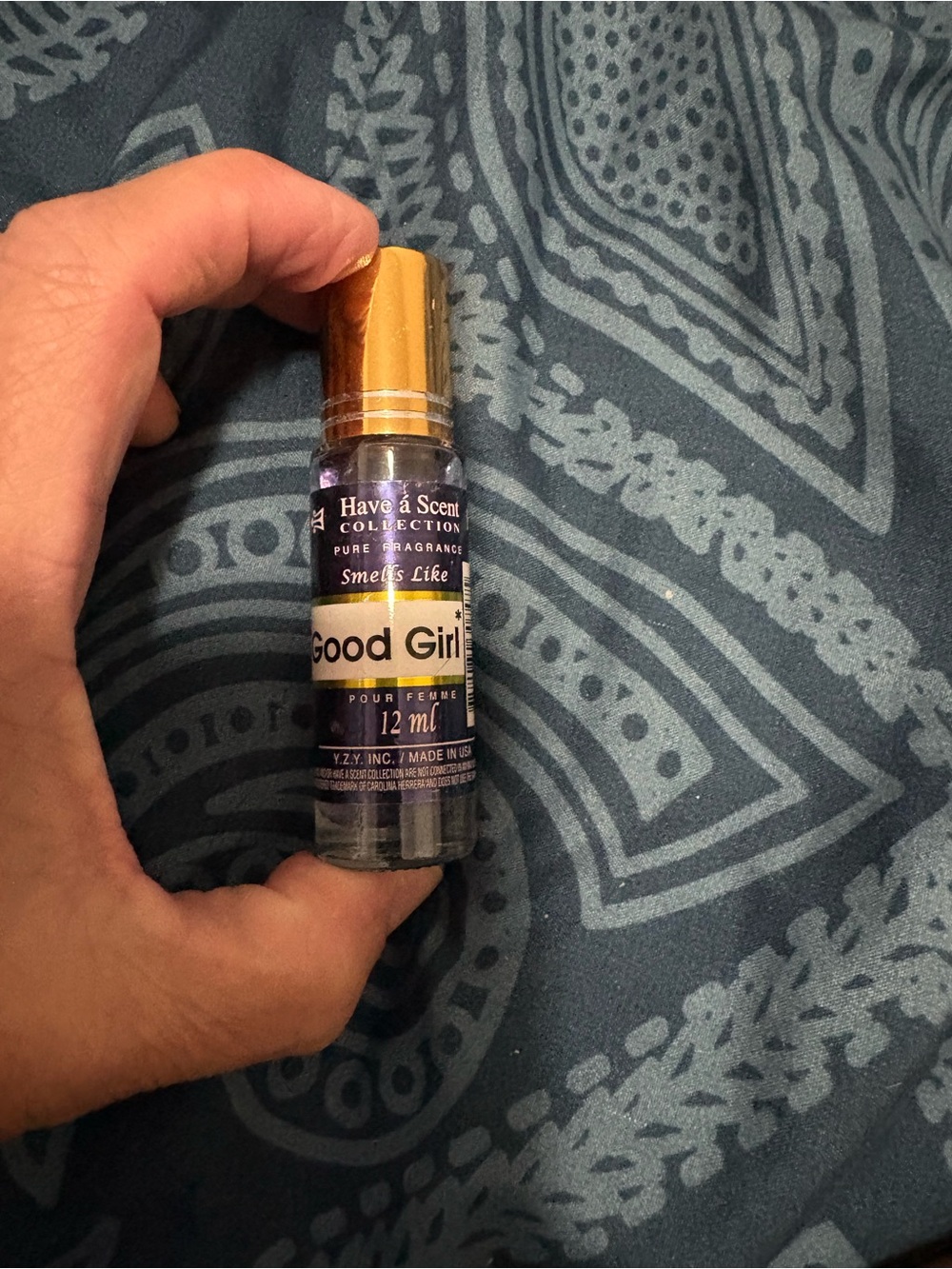 Have a Scent Collection Good Girl Roll-On Body Oil - Gold Cap